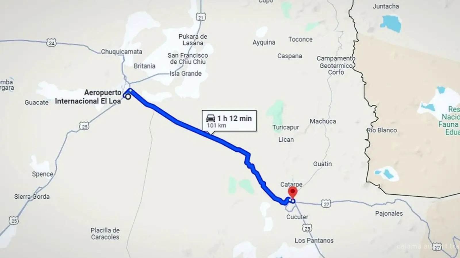 Calama Airport Transfer to San Pedro — photo from the booking listing, Atacama Desert, San Pedro de Atacama