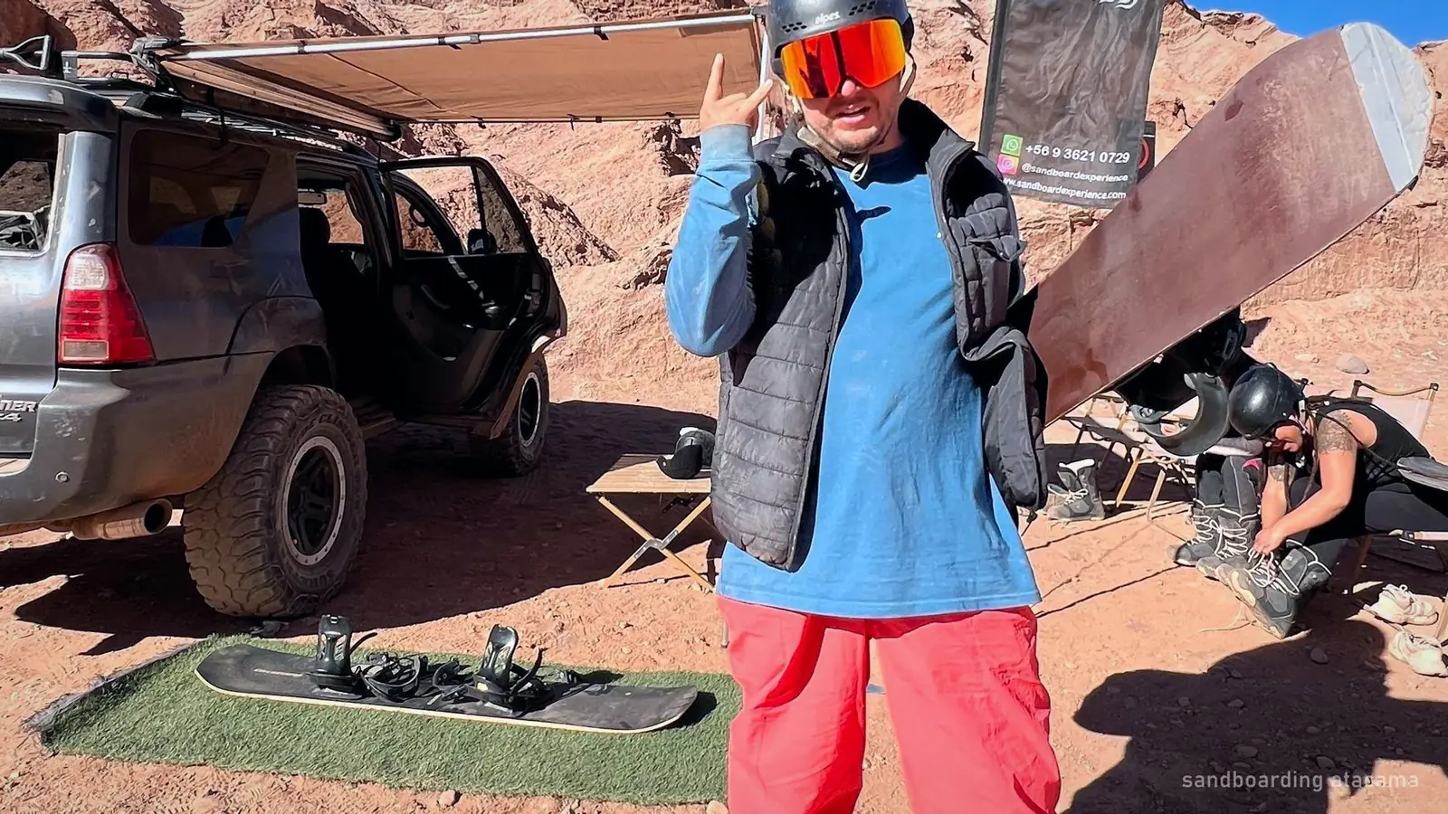 Sandboarding in Valle de la Muerte — photo from the booking listing, Atacama Desert, San Pedro de Atacama