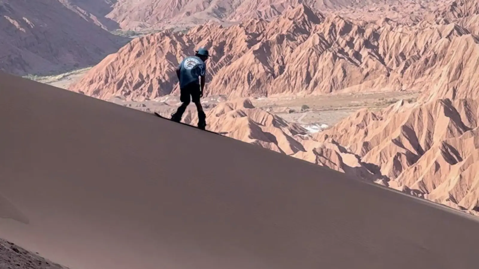 Sandboarding in Valle de la Muerte — photo from the booking listing, Atacama Desert, San Pedro de Atacama